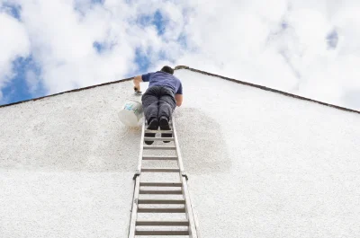 Peinture extérieure au Mesnil-Ozenne — façades et ravalement